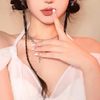 KALLORY 2pcs Braid Wig Barrettes Baby Twist High Temperature Wire Clip
