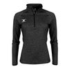 Gilbert SYNERGIE PRO WARM UP NETBALL TOP - BLACK (18)