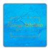 Shopagift Nanny's Kitchen 2 Pack Coasters Open 24 Hours Cooking Baking - 9cm x 9cm
