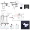 Ultrasonic Based Water Tank Level Indicator and Temperature Sensor without Battery