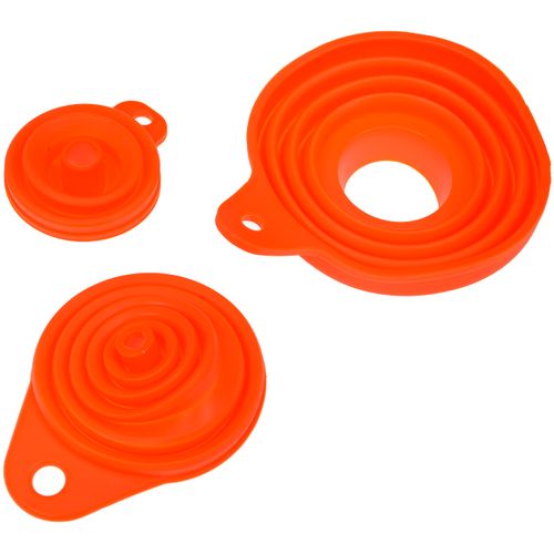 Dorman 49073 Collapsible Funnels, 3 Pack Universal Fit