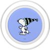 Peanuts Snoopy Holiday Winter Hat PopSockets MagSafe PopGrip for iPhone