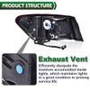 Fit For 2019-2022 Chevy Malibu LED Type Tail Light Lamp Outer Passenger Side