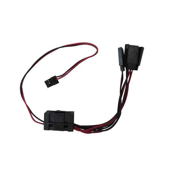 JRSHOME 4-way LED Light Controller Switch Cable Replacement for 1/10 TRX-4 SCX10 RC Crawler Remote Control Car