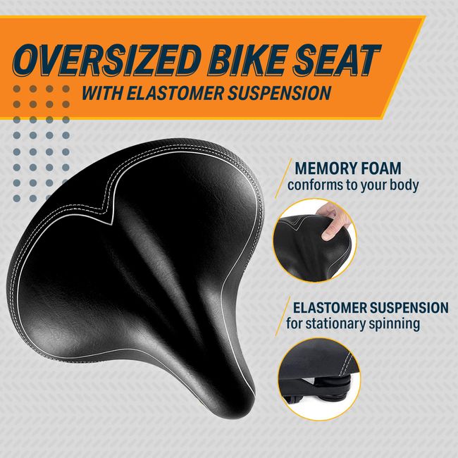 Cushioned road hot sale bike seat