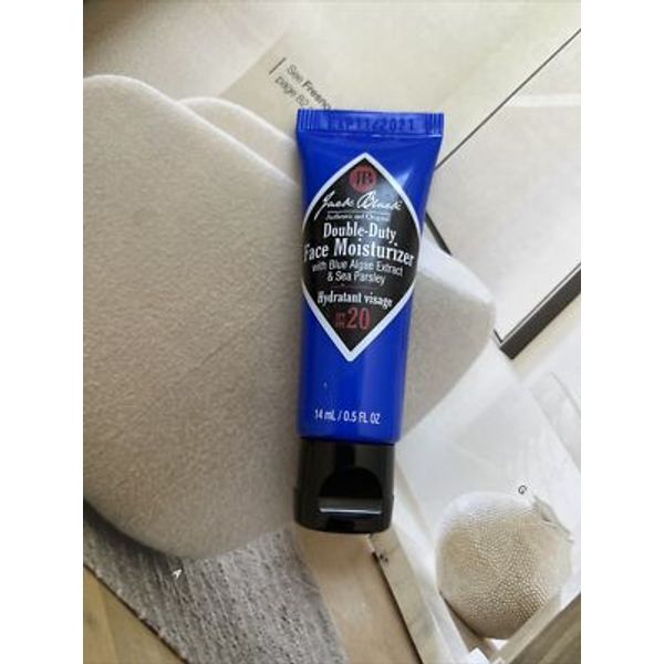 JACK BLACK Double Duty Face Moisturizer Lotion SPF 20 Travel Size .5 oz/ 14 mL