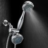 Hydroluxe 24-setting 3-way Shower Combo, Chrome, Single