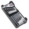 Sealey Ak7978 Combination Ratchet Spanner Set 7Pc Black Series Metric