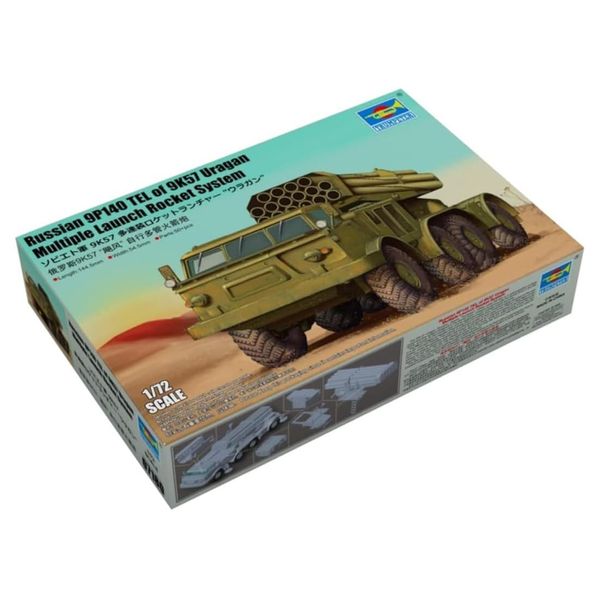 Trumpeter 07180 1/72 Soviet Army 9K57 Multi-Loaded Rocket Launcher Uragan Plastic Model