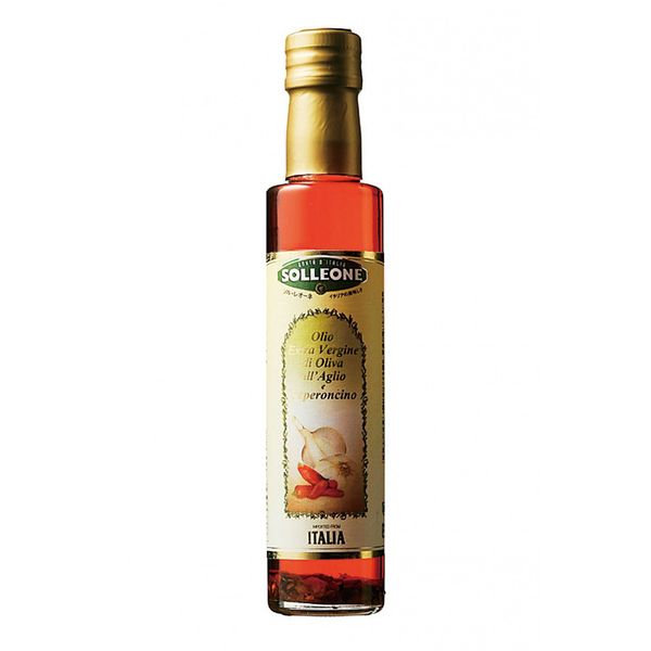 Sol Leone Garlic & Chili Flavored Olive Oil 8.9 oz (229 g)