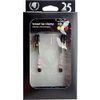 Spartacus Beaded Nipple Clamps with Adjustable Broad Tip, Pink