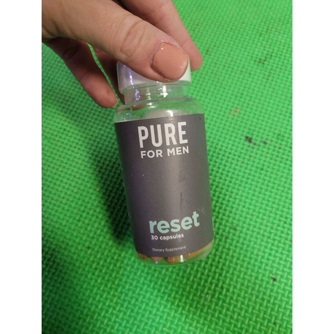 Pure for Men Detox Supplement, Reset | exp-1/2025