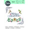 Sizzix Thinlits Die Set 10PK-Festive Elements, 664706, Multicolor, One Size