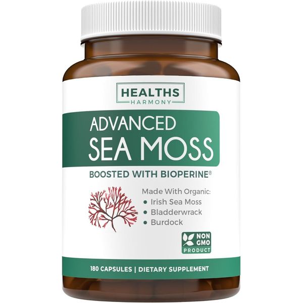Healths Harmony Sea Moss, 180 ct