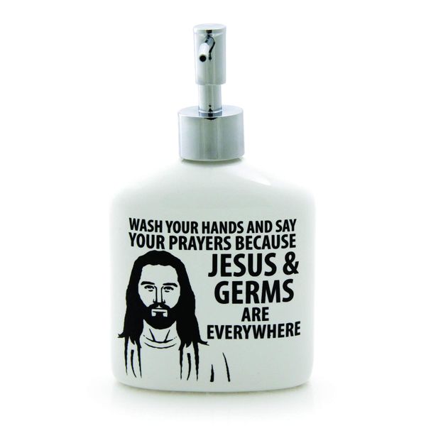 Our Name Is Mud- Soap Dispenser Jesus