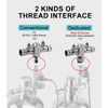 Clscea Aquarium Conventional CO2 Splitter Regulator Valve 2 Way for CO2 Generator