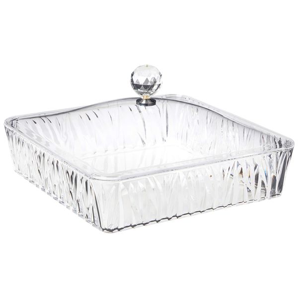 Bonamaison Square Acrylic Box, Multicolor, One Size