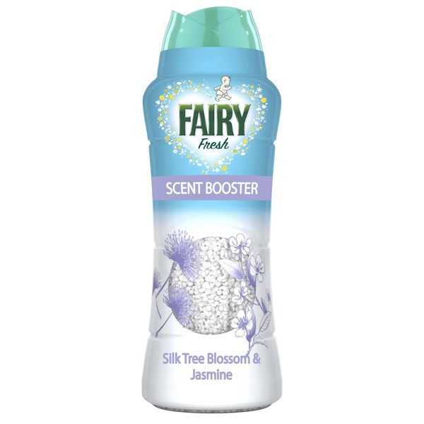 Fairy In-Wash Scent Booster Laundry Beads, For Mild Freshness That Lasts, Suitable for Sensitive Skin, Silk Tree Blossom & Jasmine (570g)