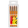 STABILO - Tintenroller - worker+ - fein - 4er Pack - grün, rot, blau, schwarz