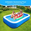 HBN Inflatable Swimming Pool, 83''×53''×20'' Large & Thickened swimming Pool
