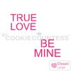 Conversation Hearts Classic Large 2" Sayings Stencil Set