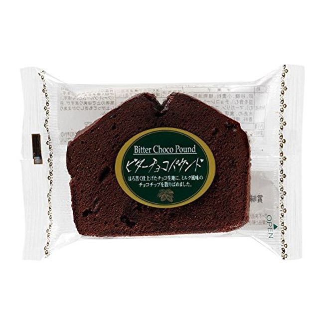 Kogetsudo Bitter Chocolate Pound, 1 Piece x 6 Bags