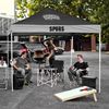 LOGOBRANDS Unisex Adult Economy Canopy Tailgate Tent, Multicolor, One Size