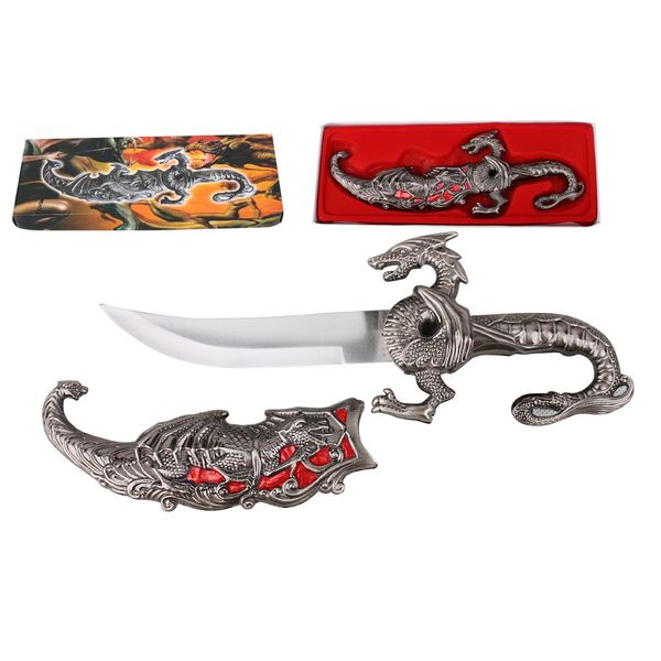 DevilFish 9.5" Medieval Fantasy Dragon Dagger