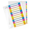 Acco Leitz 3er Sparpack Binder Divider A4 transparent Kunststoff