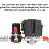 Air Compressor Pressure Switch Control Valve 90-120PSI Pressure Regulator