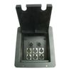 PROCRAFT FPML-6XF2SPK-BK - Recessed Stage Pocket/Floor Box