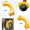 Hayaww 2 Pieces Drill Sharpener New Drill Bit Sharpener for Angle Grinder Bit Grinding Accessory Drill Sharpening Tool Guide for Sharpening Precision Drill Bits (A)