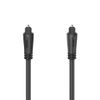 Hama Audio-Lichtleiter-Kabel, ODT-Stecker (Toslink), 1,5 m, schwarz