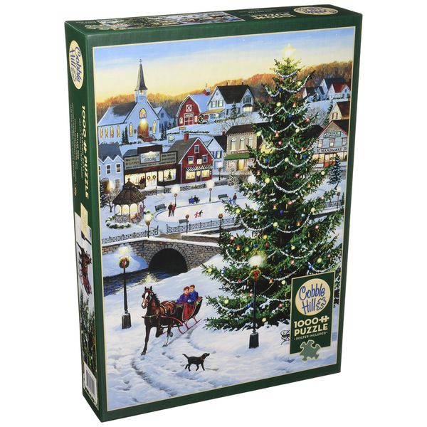 Cobblehill 80141 1000 pc Village Tree Puzzle, Various