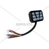 12V Button Gang Switch Box Controller Customizable Water and Dust Resistant