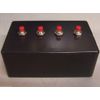 Four 4 Switch Hydro Switchbox (Plastic Box for Project Hobby Model Cars Trains)