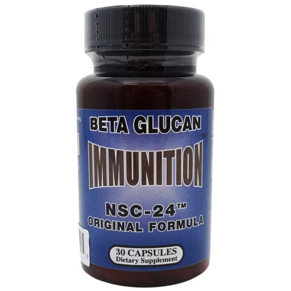 Immunition Nsc-24 Beta Glucan Original Formula 3 Milligrams 30 Capsules