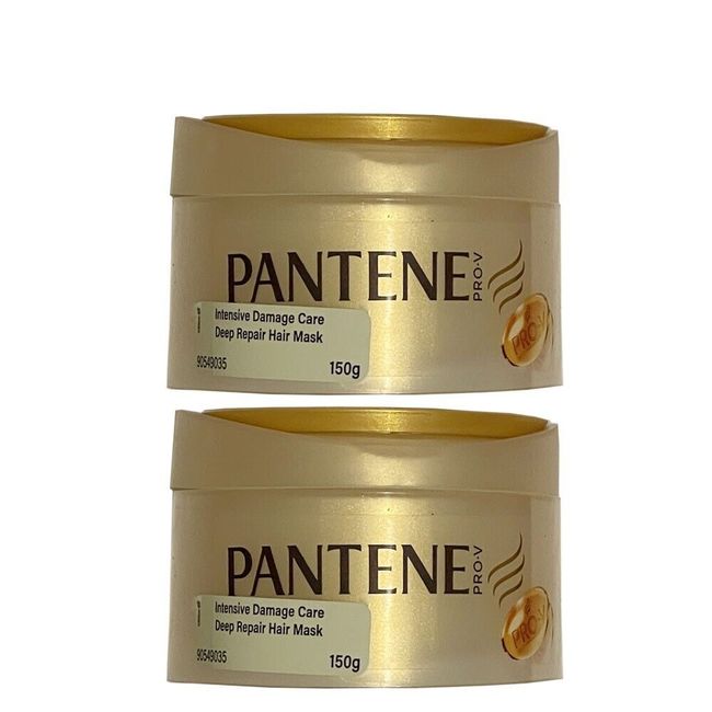 2 x Pantene Pro-V Intensive Damage Care Deep Repair Hair Mask Treatment 150g