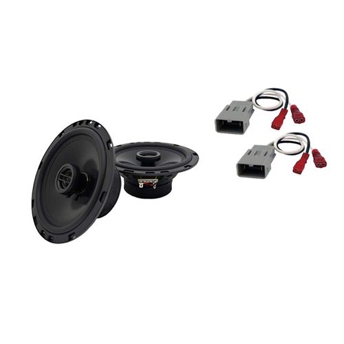 Harmony Audio HA-R65 Compatible with Honda CR-V 2002-2006 Car Stereo Rhythm Series 6.5" Replacement 300W Speakers and HA-727800 Factory Speaker Replacement Harness