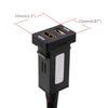 Timloon HDMI Socket Mount Cable +USB Audio Input Audio Relay Use for Toyota（Type A）