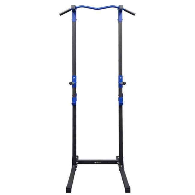 Gojin Chining Dipping Iron Bar Chin-up Pull-up Exercise Equipment EX60, Blue + Black