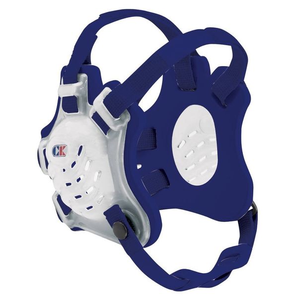 Cliff Keen F5 Tornado 4-Strap Stock Wrestling Head Gear - Trans/Navy/Navy