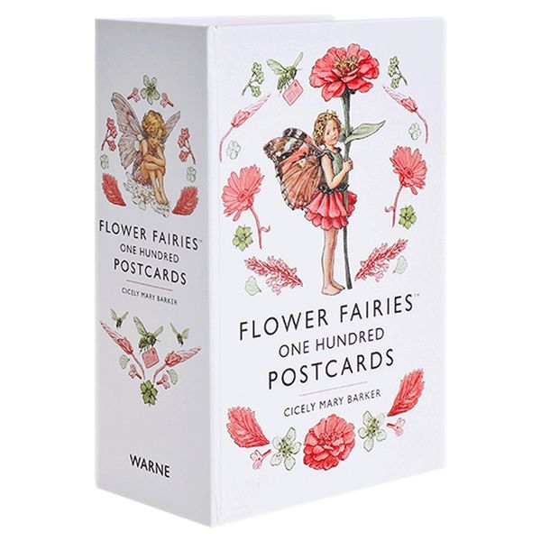 华研原版 花仙子明信片100张 英文原版 Flower Fairies One Hundred Postcards  手绘明信片 花精灵 周边 英文版进口英语书籍