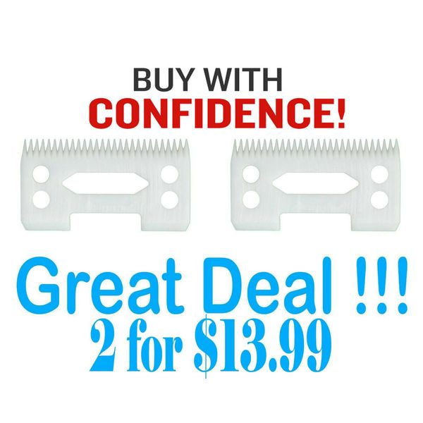Wahl Magic Clip, Five star 2-Hole Clipper ceramic Blade cutter 2 Pcs