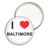 I Love Baltimore - 55mm Round Compact Mirror