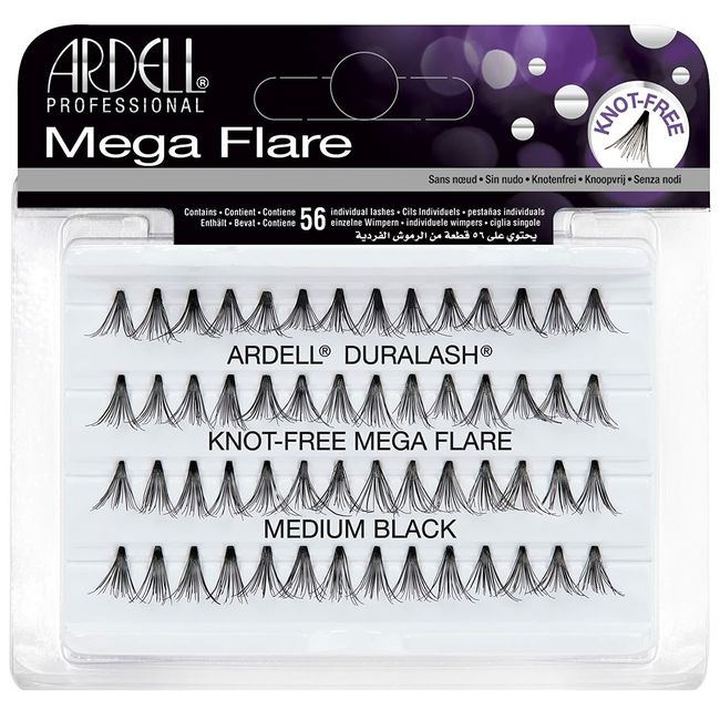 Ardell Individual Lashes Mega Flare Knot-Free Medium