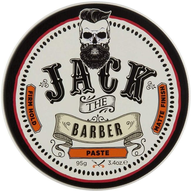 Jack The Barber - Paste 95g - Firm Hold - Matte Finish - No Parabens
