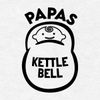 Papa's Kettle Bell Baby Lätzchen One Size Weiß