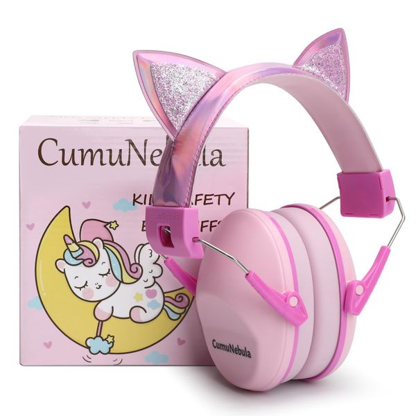 Noise Canceling Headphones for Kids 28 dB, Noise Reduction Ear Muffs Kids Ear Protection for 3-16 Years Children Headphones Noise Cancelling Hearing Protection For Shooting Concerts, Fireworks