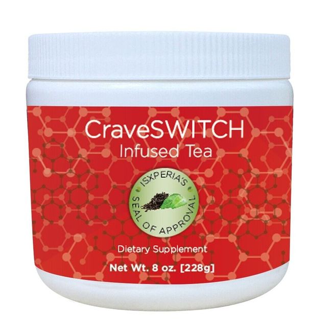 isXweet CraveSWITCH Infused Tea 30 servings per container by Xip4life